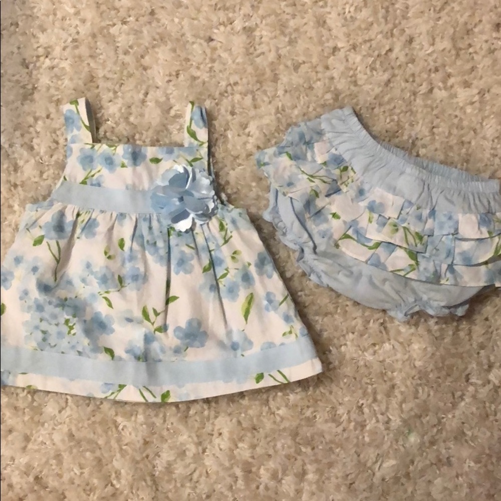 Super cute girls spring outfit! Like new!